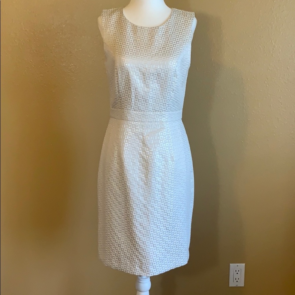 Banana Republic Jacquard Shift Dress